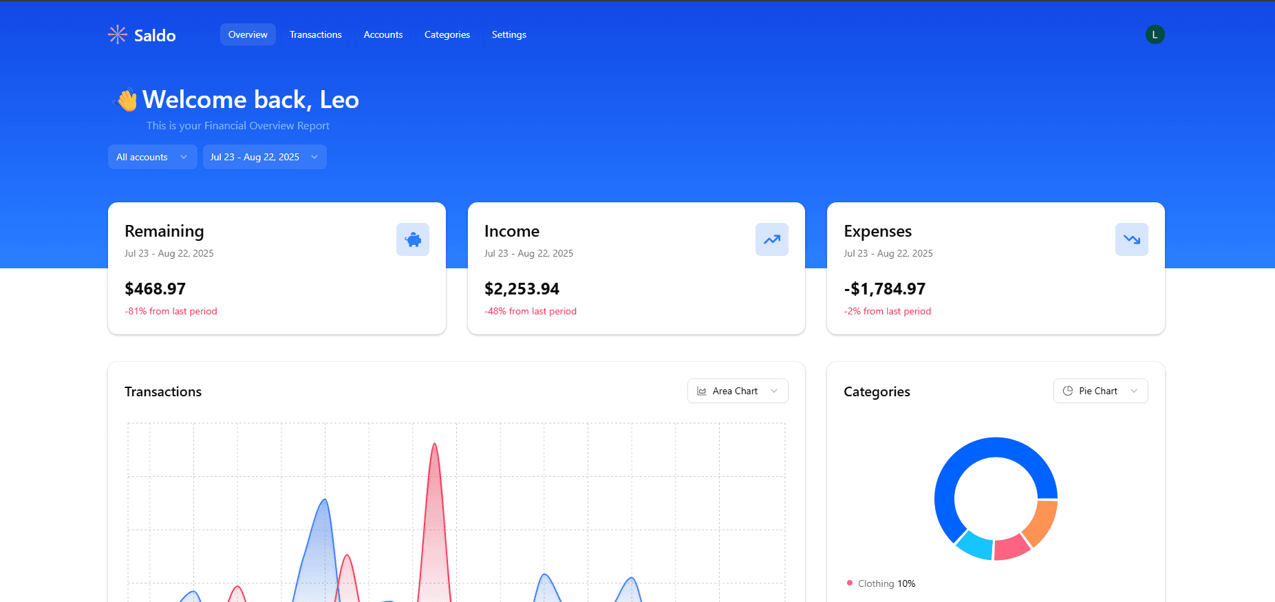 app screen